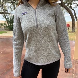 Women’s Patagonia quarter zip sweater